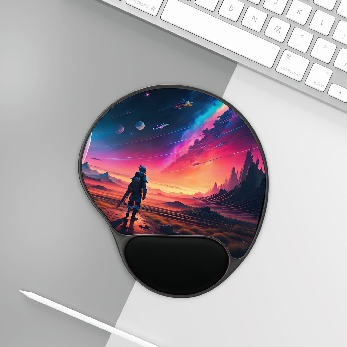 InterstellarGaming.Co Mouse Pad With Wrist Rest